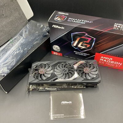 【熊本浜線店】中古  ASRock　RX7900XT PG 20GO(RX7900XT 20GB OC) 5370000483 