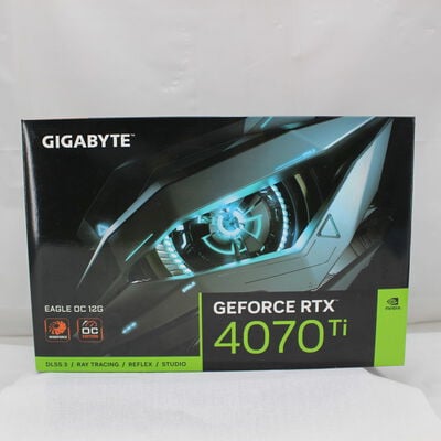 【通販センター】中古  GIGABYTE GV-N407TEAGLE OC-12GD Rev2.0（RTX4070Ti 12GB） 3480039810 