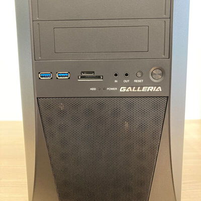 【静岡東瀬名店】中古  GALLERIA ZV(i7 8700K/32GB/SSD640GB+HDD2TB/BD-XL/GTX1070Ti 8GB/W10H) 5140000407【8/14価格改定!】 