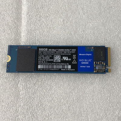 【甲府飯田店】中古  W.D. WDS500G2B0C (500GB M.2 NVMe 2280) 190659 