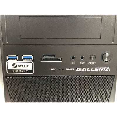 【水戸赤塚店】中古  THIRDWAVE GALLERIA XT(i7 9700/16GB/SSD512GB/HDD1TB/GTX1660 SUPER/W10H) 4680003659 