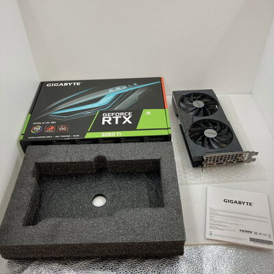 【秋葉原本店】中古  GIGABYTE GV-N306TEAGLE OC-8GD (RTX3060Ti 8GB) 144189 