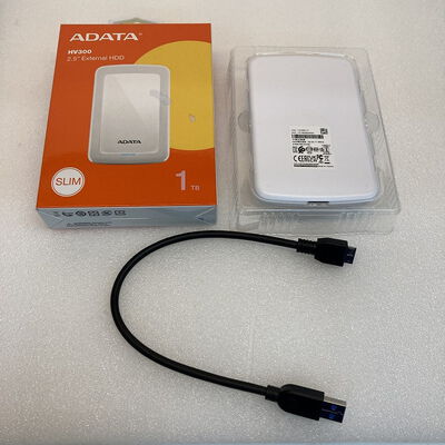 【京都店】中古  ADT AHV300-1TU31-CWH  (USB3.2 ﾎﾟｰﾀﾌﾞﾙHDD 1TB) 3180006426 