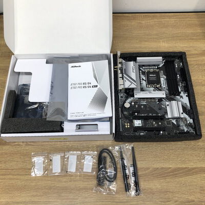 【津ラッツ店】中古  ASRock B760 Pro RS/D4 WiFi (B760 1700 ATX DDR4) 4990001415 