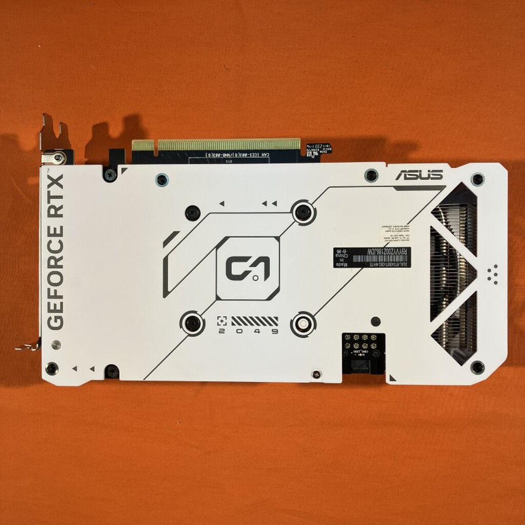 中古 ASUS DUAL-RTX4060TI-O8G-WHITE(RTX4060Ti 8G) 175548 （321429