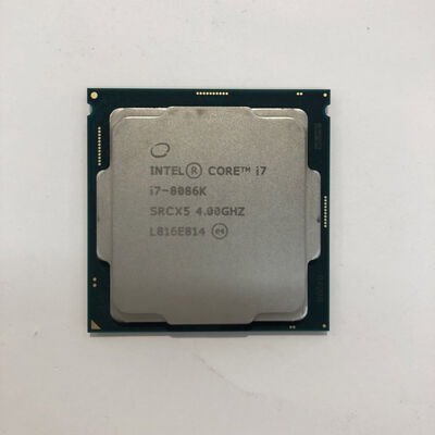 【長野稲里店】中古  INTEL Core i7 8086K (1151/4.0GHz/12M/C6/T12) 138483 