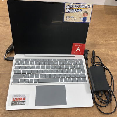 【宮崎恒久店】中古  Microsoft Surface Laptop Go (Core i5-1035G1/4GB/eMMC 64 GB/-/-/WLAN/12.4FHD/W11H64/-) 5160000406 
