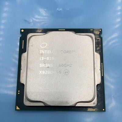 【白山FM松任店】中古  INTEL Core i3 8100 (1151/3.60GHz/6M/C4/T4) 136202 