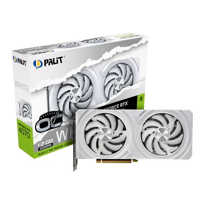Palit  NE64070S19K9-1048L (GeForce RTX 4070 WHITE OC 12GB) 