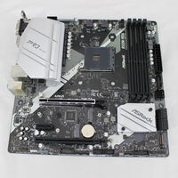 中古  【リテンションキット欠品】ASRock B550M Pro4 (B550 AM4 mATX DDR4) 142938 