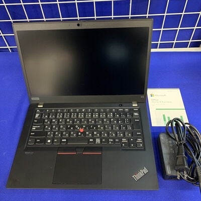 【横浜駅前店】中古  LENOVO ThinkPad X13 (AMD Ryzen 5 Pro 4650U 2.10GHz/32GB/SSD256GB/-/オンボード/13.3/1920x1080/Wi-Fi/WEBCAM/W11P/Microsoft Office Home and Business 2024) 184183 