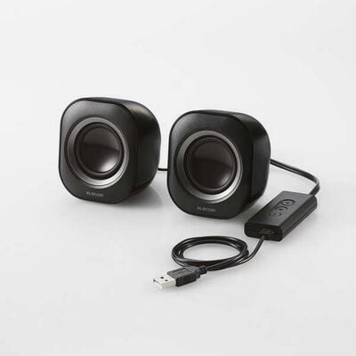 エレコム  MS-P08USB3BK (パソコン用2.0chスピーカー) 