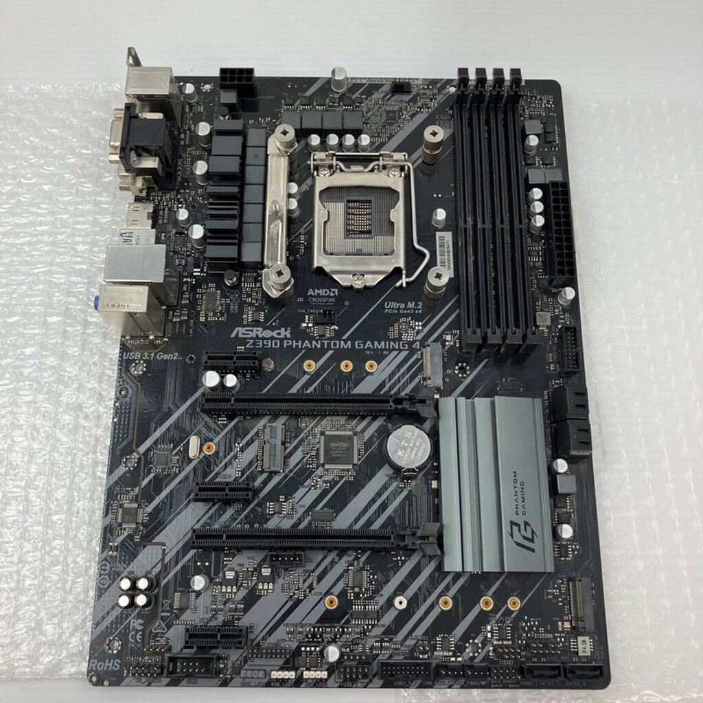 中古 ASRock Z390 Phantom Gaming 4 (Z390 1151 ATX DDR4) 138883