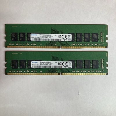 【千葉店】中古  16GB 2枚組(合計32GB) PC4-19200/DDR4-2400 デスクトップ用 190917 