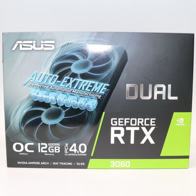 【札幌店】中古  ASUS DUAL-RTX3060-12G-V2 (RTX3060 12GB) 175485 