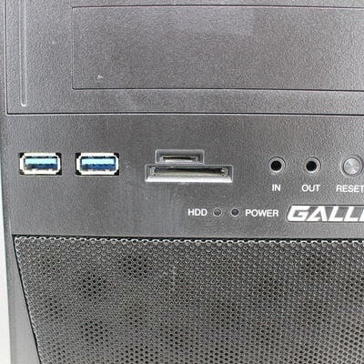 【通販センター】中古  THIRDWAVE GALLERIA KT(Intel Core i7 8700K/32GB DDR4 (PC4)/SSD512GB/DVDマルチ/NVIDIA GeForce GTX 1070 Ti 8GB/W11H64 MAR) 197269 