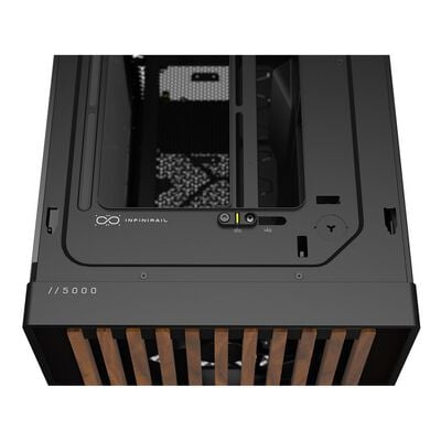 Corsair  !CFRAME 5000D WOOD RS Black/Walnut CC-9011353-WW (E-ATX ガラス ブラック/ウォルナット) 