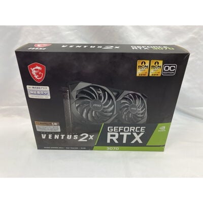【仙台店】中古  MSI GeForce RTX 3070 VENTUS 2X OC LHR 3240009633 