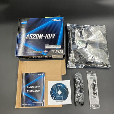 【大須店】中古  ASRock A520M-HDV (A520 AM4 mATX DDR4) 143667 