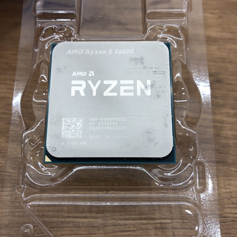 【中古】Ryzen 5 5600G AMD 〔中古〕Ryzen5 5600G BOX（中古保証1ヶ月間） | パソコン