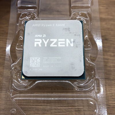 【宇都宮鶴田店】中古  AMD Ryzen 5 5600G (AM4/3.9GHz/19M/C6/T12/65W) 146740 