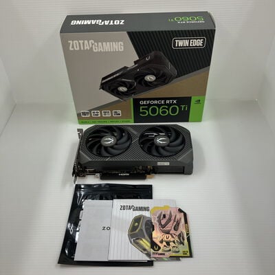 【秋葉原本店】中古  ZOTAC ZT-B50620E-10M (RTX5060Ti 16GB Twin Edge) 188954 
