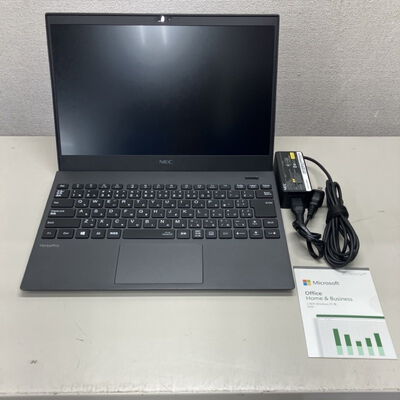 【町田店】中古  NEC PC-VKV18GZG9 (Intel Core i7 10510U 1.80GHz/16GB/SSD512GB/-/オンボード/13.3/1920x1080/Wi-Fi/WEBCAM/W11P/Microsoft Office Home and Business 2024) 189064 