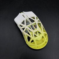 中古  WLMOUSE Beast X 8K Magnesium Gaming Mouse White&Yellow 5280001578 