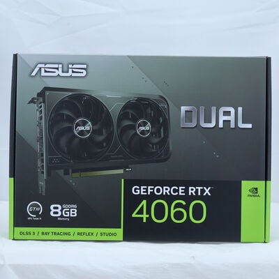 【通販センター】中古  ASUS DUAL-RTX4060-8G-V2（RTX4060 8GB） 3480042728 