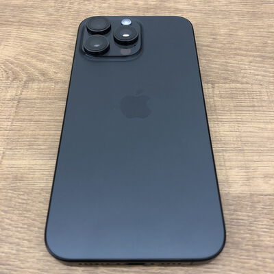 【宇都宮鶴田店】中古  【国内版SIMフリー】Apple iPhone15 Pro Max 256GB ブラックチタニウム MU6P3J/A 161250 