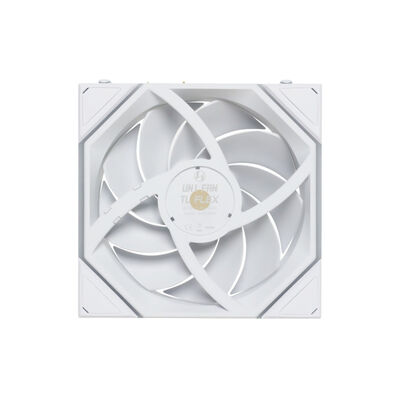 Lian-Li  UNI FAN TL FLEX WT リバースブレード 12RTL1F3W (120mm ARGB ホワイト リバースファン 3個パック) 