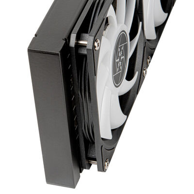 SilverStone  VIDA 240 SLIM  SST-VD240-SLIM (240mm ARGB ブラック) 