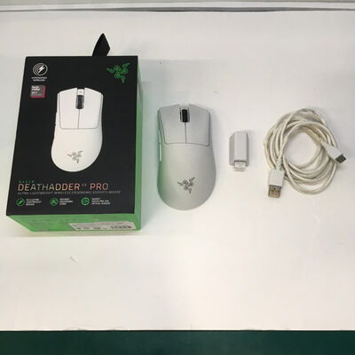 【博多店】中古  Razer DeathAdder V3 Pro White(RZ01-04630200-R3A1) 5160000162 