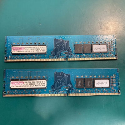【富山本郷店】中古  8GB 2枚組(合計16GB) PC4-17000/DDR4-2133 デスクトップ用 190928 