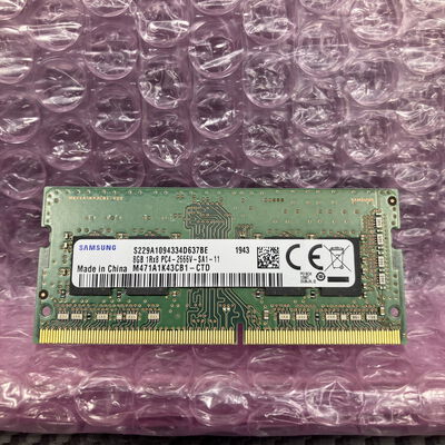 【富士青葉店】中古  Samusung ノートPC用メモリ(PC4-21300 8GB DDR4-2666) 5070002290 