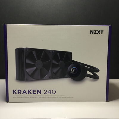 【松山環状枝松店】中古  NZXT RL-KN240-B1(KRAKEN 240 BK 水) 4560001372 