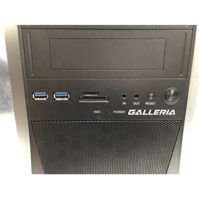 【水戸赤塚店】中古  GALLERIA XF(i7 9700K/32GB/SSD500GB+2TB/HDD2TB/-/RTX2070/W11H) 4680003569 