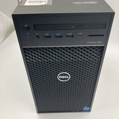 【なんば店】中古  DELL Precision 3650 Tower (i7 11700/64GB/SSD512GB/HDD2TB/Mt/RTX3060 12GB/WLAN) 3280022373 
