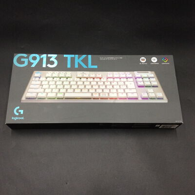 【秋葉原本店】中古  Logicool G913-TKL-TCWH (ワイヤレス薄型ゲーミングキーボード) 182909 