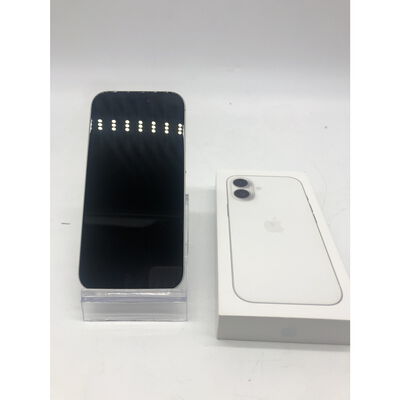 【郡山安積店】中古  【国内版SIMフリー】Apple iPhone16 128GB ホワイト MYDR3J/A 170114 