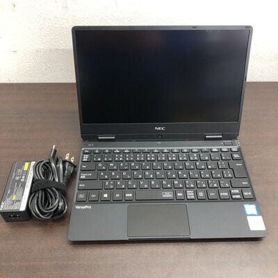 【福山ココローズ店】中古  NEC VersaPro VKT13H-5 PC-VKT13HZG5 (Intel Core i5 8200Y 1.30GHz/8GB/SSD256GB/なし/オンボード/12.5/1920x1080/Wi-Fi/WEBCAM/W11H MAR) 184437 