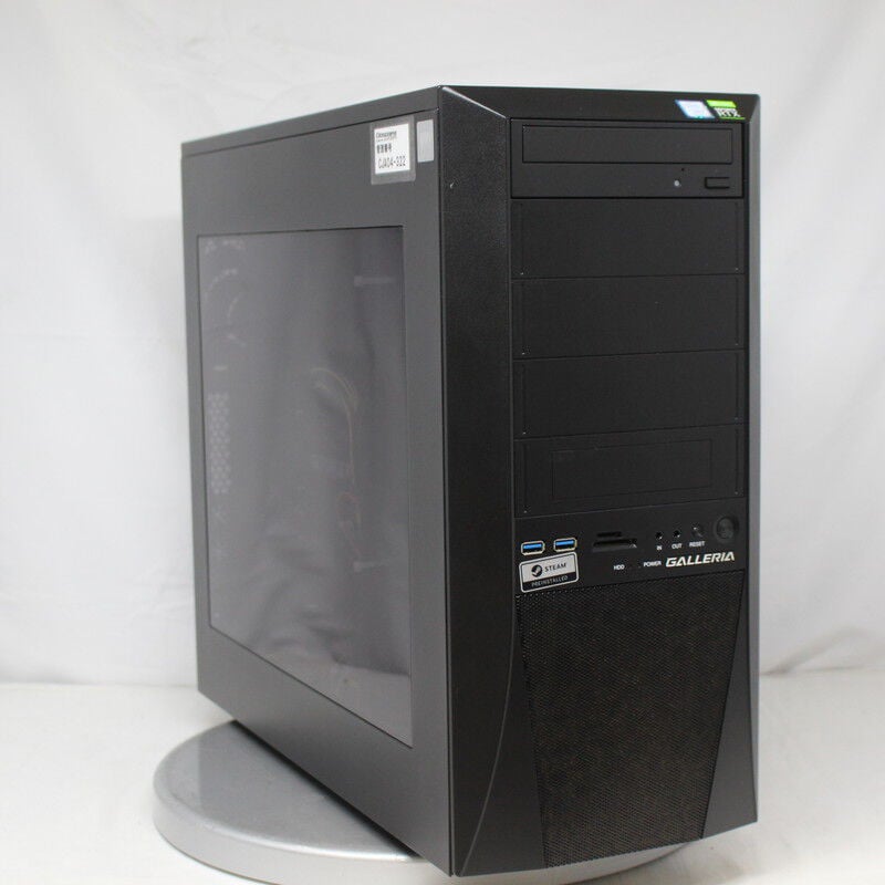 THIRDWAVE デスクトップPC Intel i7-9700 16GB 中古 THIRDWAVE GALLERIA KT(Intel Core i7 9700/16GB DDR4 (PC4