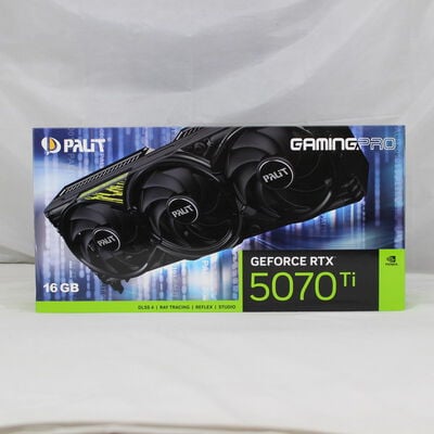 【通販センター】中古  Palit NE7507T019T2-GB2031Y(RTX5070Ti GamingPro V1) 3480035487 