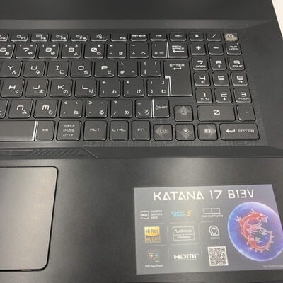 【福井日之出店】中古  MSI TRUE GAMING(i7-13620H/16GB/SSD1TB/RTX4050/W11H) 5200000556 