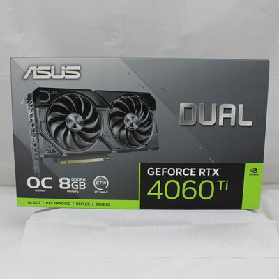 【通販センター】中古  ASUS DUAL-RTX4060TI-O8G-EVO (RTX4060Ti 8G) 175545 