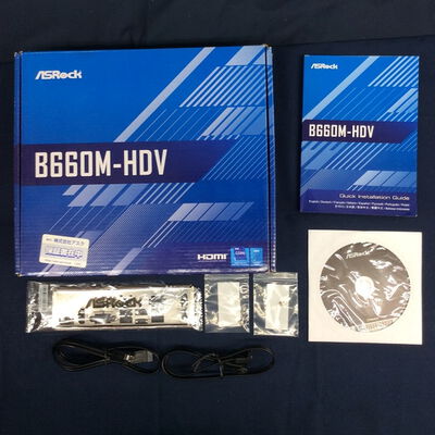 【川崎店】中古  ASRock B660M-HDV (B660 1700 mATX DDR4) 150350 