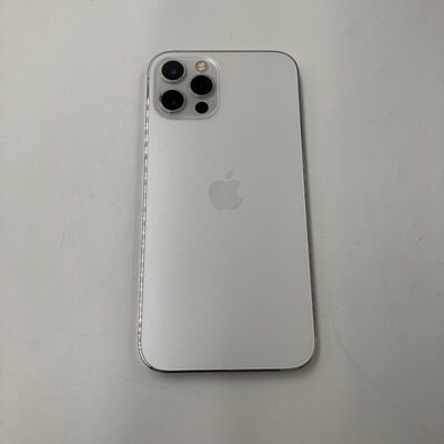 【なんば店】中古  【SoftBank】Apple iPhone12 Pro 6.1インチ 256GB (シルバー) MGMA3J/A 143837 