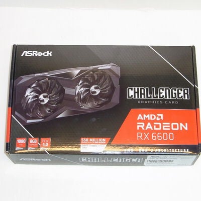 【京都店】中古  ASRock RX6600 CLD 8G(RX 6600 8GB) 147695 