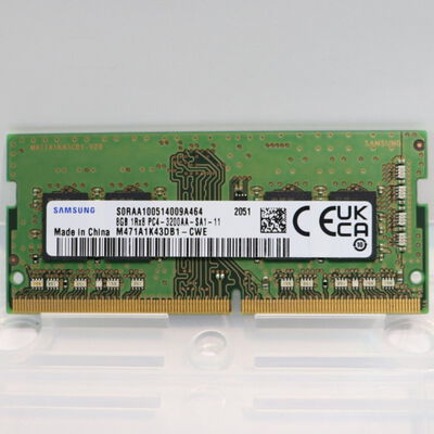【札幌店】中古  PC4-25600 8GB ノート用(DDR4-3200) 158771 