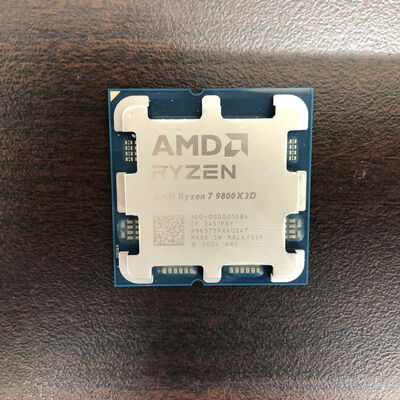 【福山ココローズ店】中古  AMD Ryzen 7 9800X3D (AM5/4.7/104M/C8/T16/120W) 1460025260 